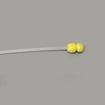 Foam catheter with rounded edge, straw of 7cm