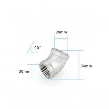 Stainless steel elbow