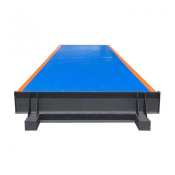 Mobile self equipped base truck scale