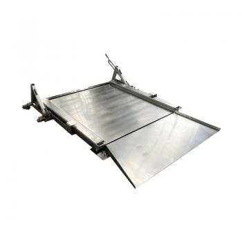 Stainless steel platform scale can be lifted
